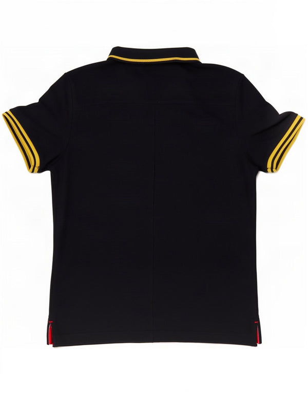 Женская рубашка-поло Tommy Hilfiger UK 20 2XL Темно-синяя, хлопок