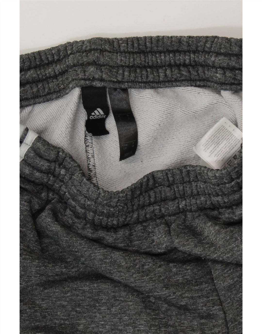 Женские спортивные брюки ADIDAS Aeroready UK 8, маленькие серые с цветными блоками