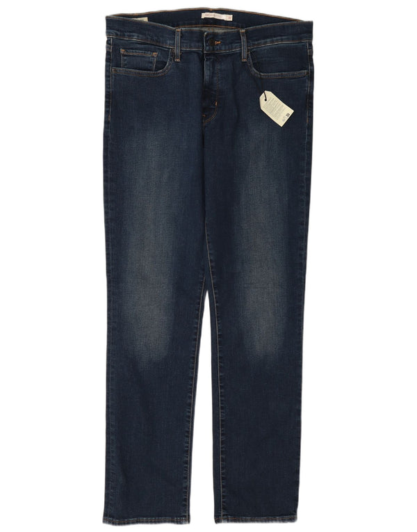 Женские прямые джинсы Levi's 314 Shaping W32 L32 Темно-синие, хлопок