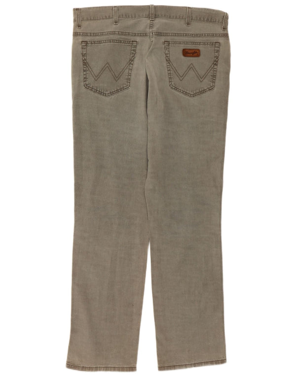 Мужские прямые джинсы Wrangler Texas Stretch W36 L32, серый хлопок