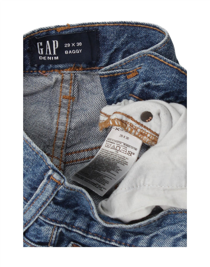 Женские свободные джинсы Gap W29 L30, темно-синий, хлопок