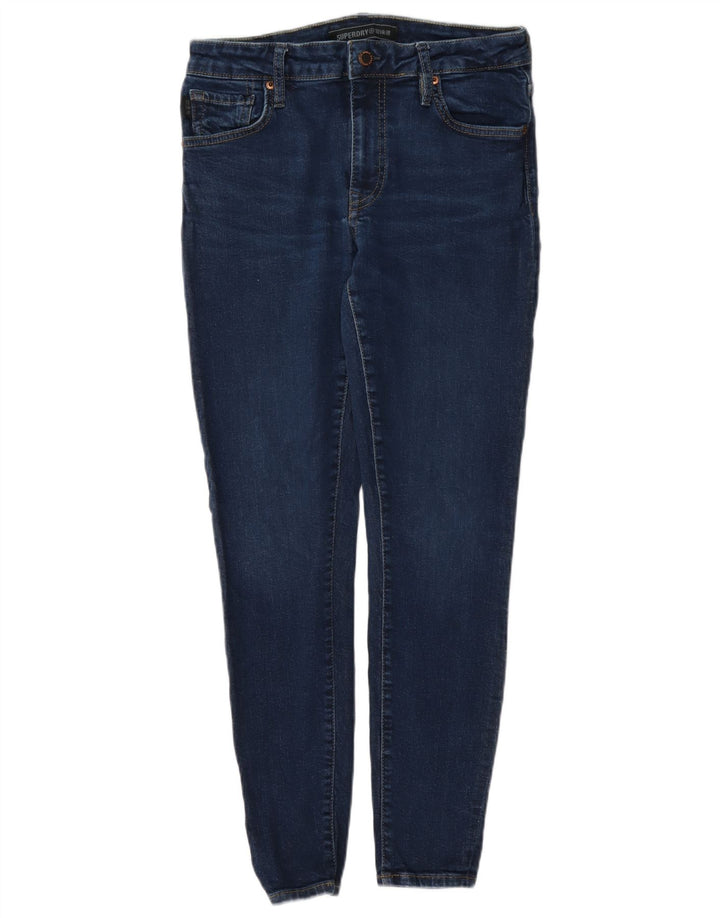 Женские джинсы скинни Superdry W31 L30 Темно-синие