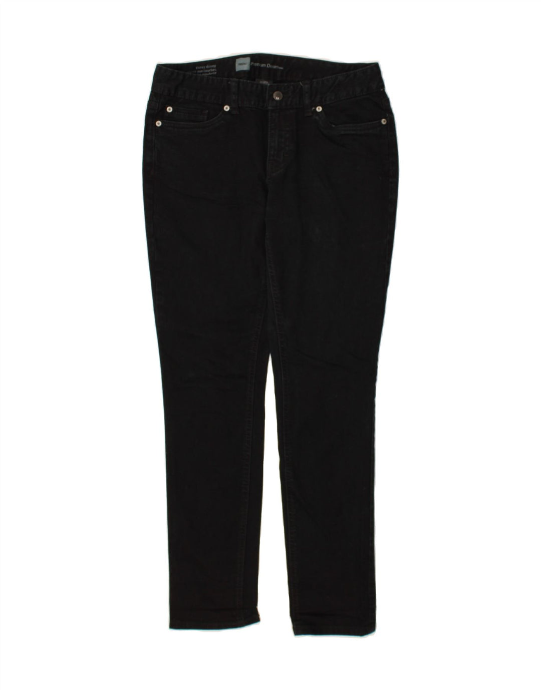 MOSSIMO Womens Curvy Skinny Jeans US 8 Medium W30 L29 Black Cotton Vintage Mossimo and Second-Hand Mossimo from Messina Hembry 