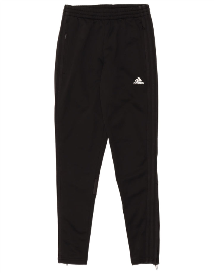 Женские спортивные брюки Adidas XS черные из полиэстера