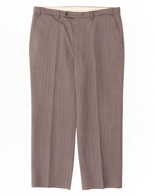 Мужские брюки Marks & Spencer St. Michael W38 L29 серые в полоску