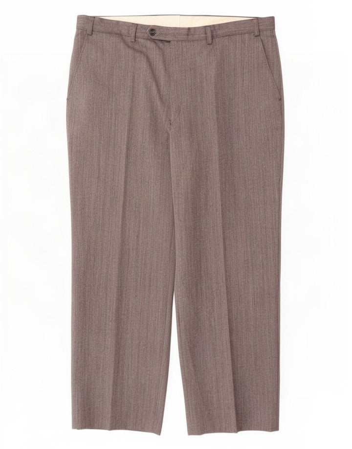 Мужские брюки Marks & Spencer St. Michael W38 L29 серые в полоску