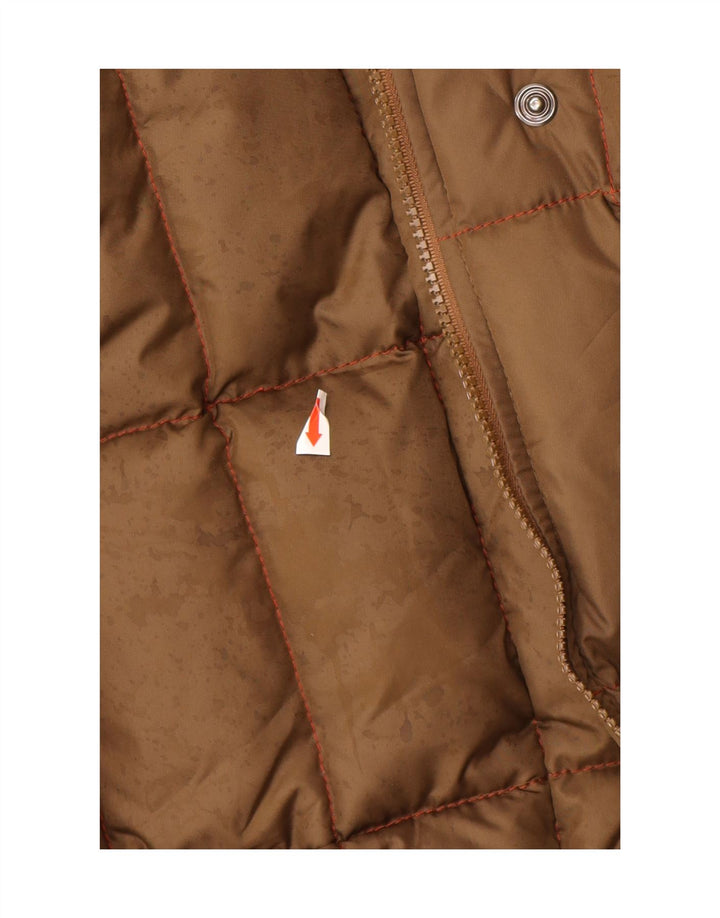 FAY Womens Padded Jacket UK 16 Large Brown Vintage Fay and Second-Hand Fay from Messina Hembry 