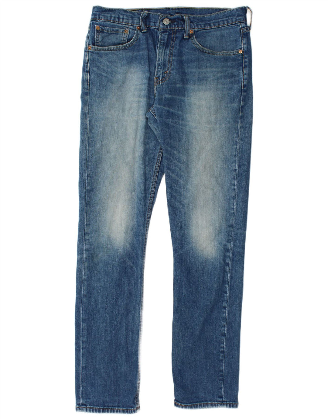 Мужские узкие джинсы LEVI'S 511 Acid Wash W32 L32 Синие, хлопок