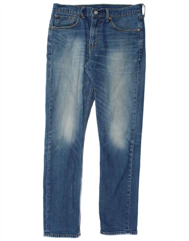 Мужские узкие джинсы LEVI'S 511 Acid Wash W32 L32 Синие, хлопок