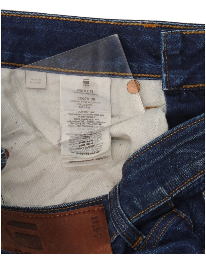 Женские джинсы G-STAR 3301 Slim W28 L28 Синие, хлопок