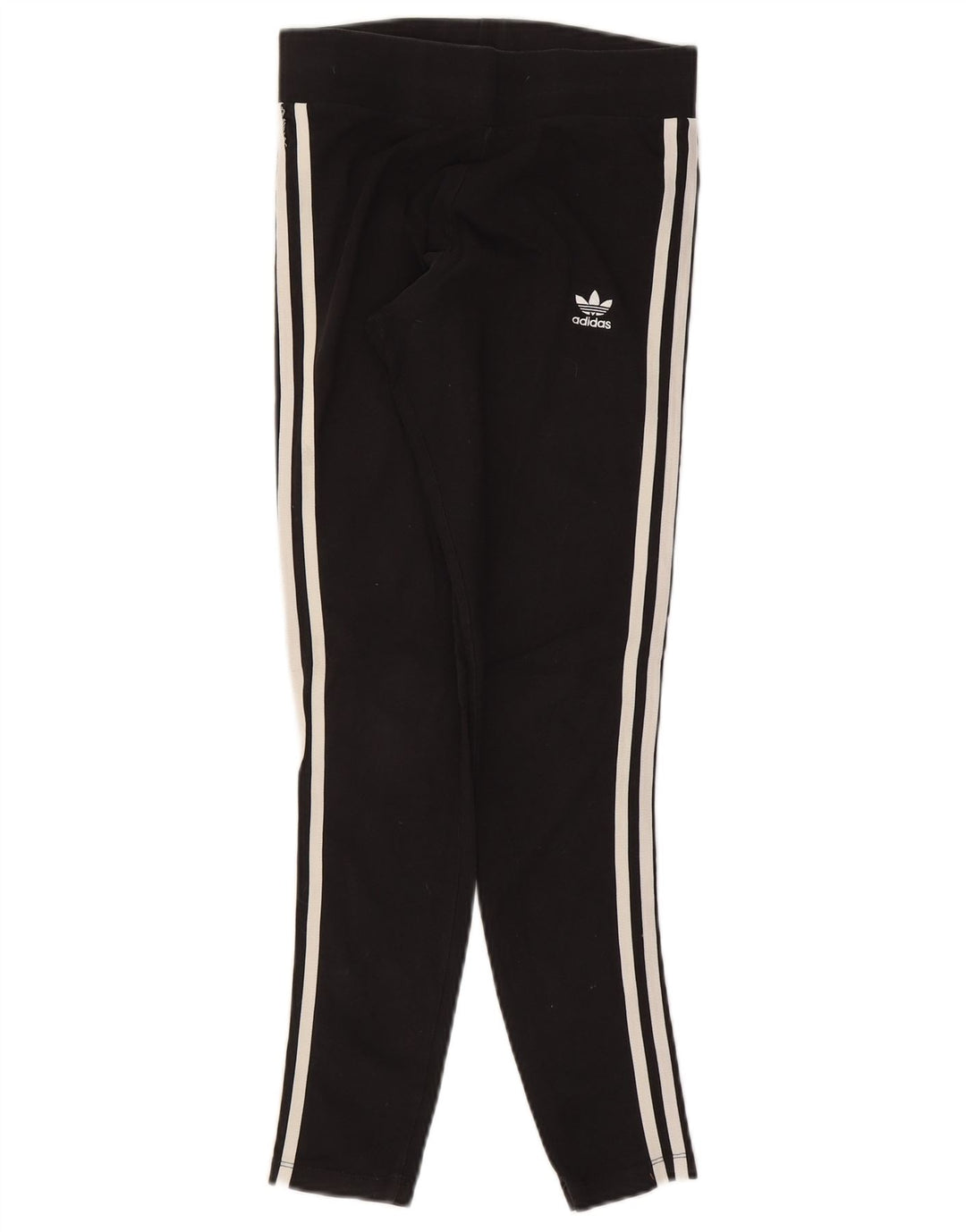 Женские леггинсы Adidas UK 10, маленькие черные хлопковые