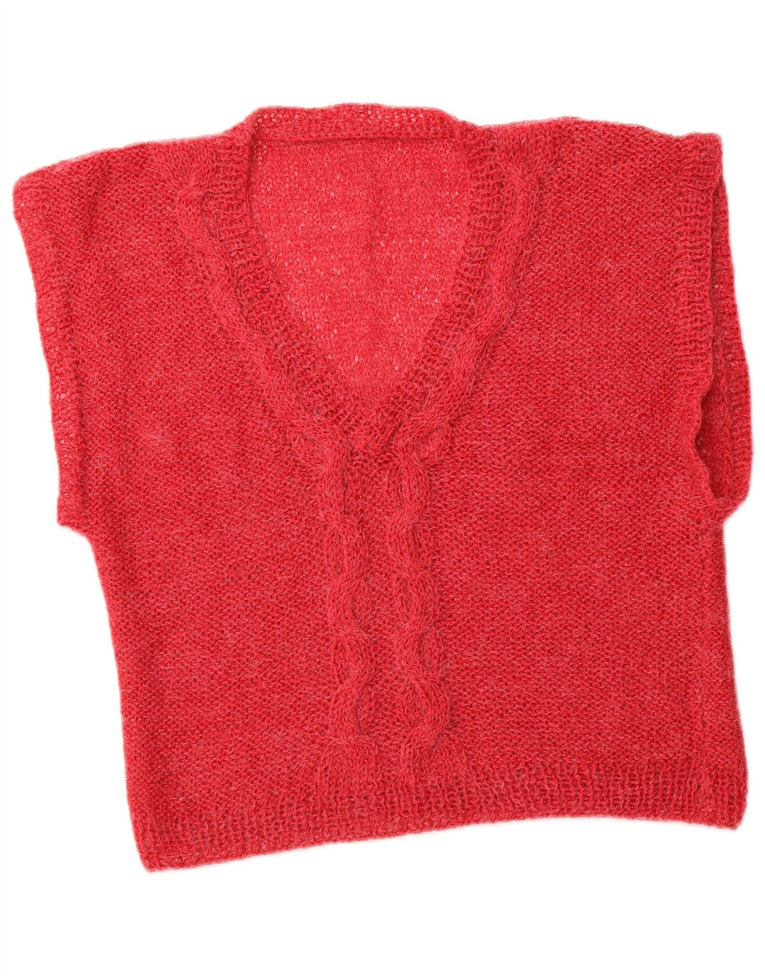 Женская укороченная майка VINTAGE UK 14, средний розовый цвет