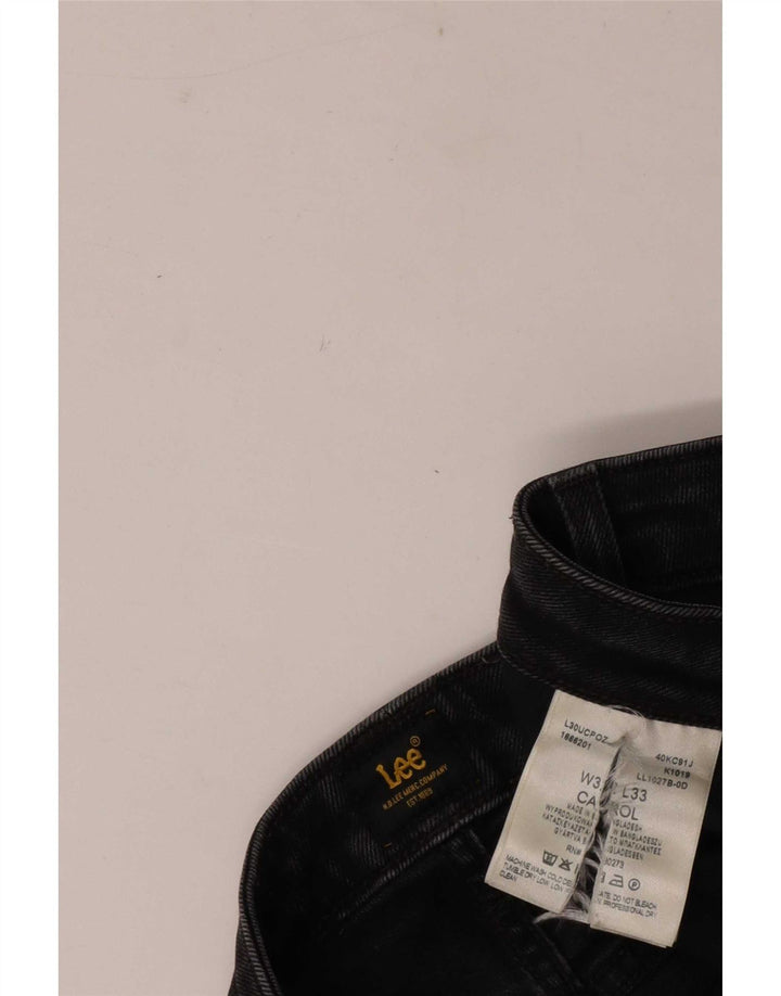 Женские прямые джинсы Lee Carol W32 L26, черный хлопок
