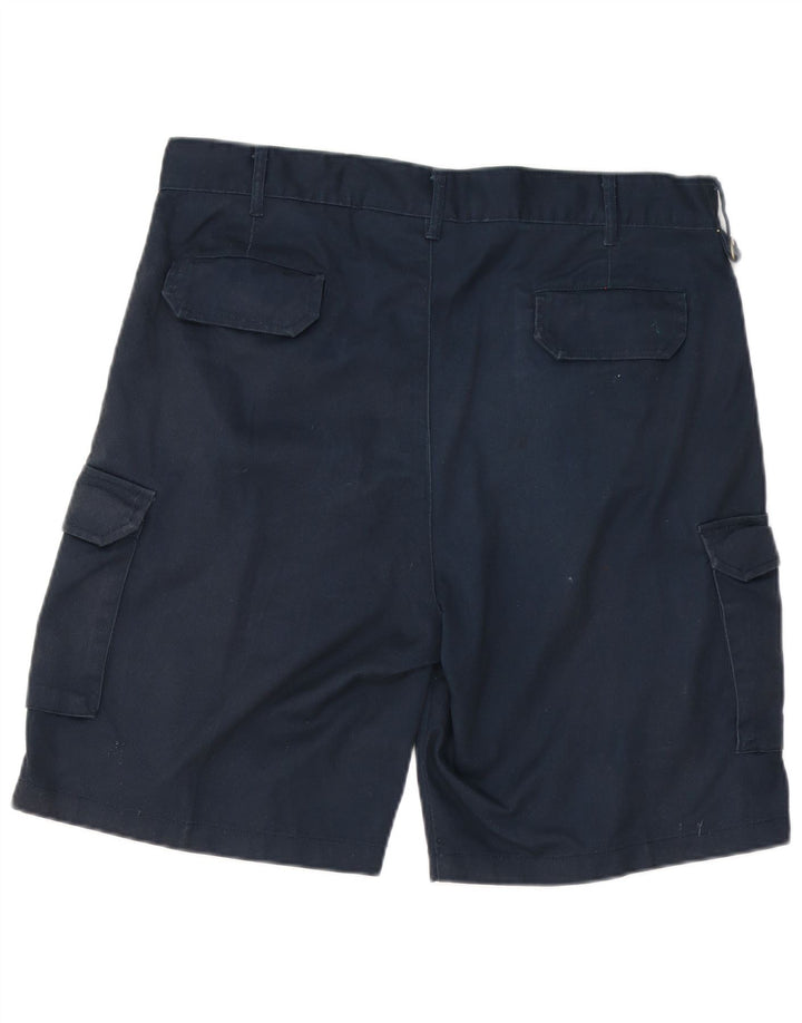 Мужские шорты-карго Dickies W36, большие, темно-синие, полиэстер