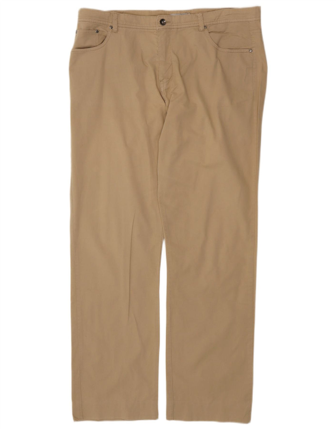 GEOX Мужские прямые повседневные брюки Respira IT 54 2XL W38 L32 Бежевый хлопок