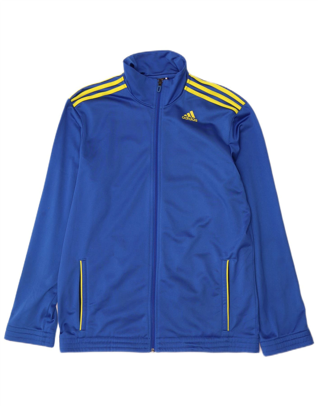 Мужская спортивная куртка Adidas UK 42/44, большой синий полиэстер