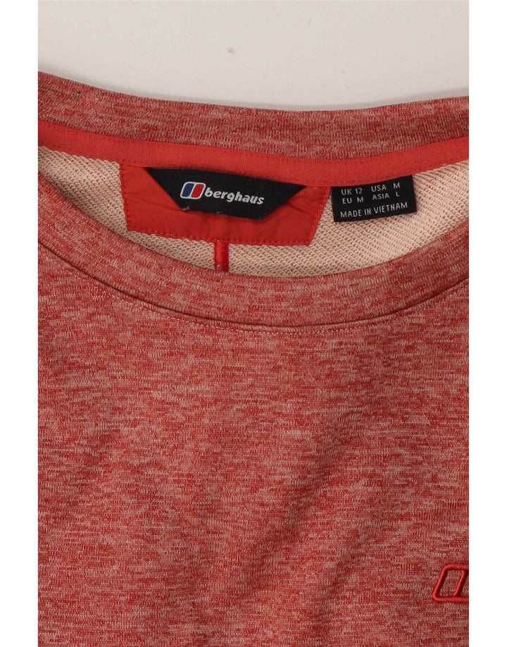 Женский свитер Berghaus UK 12, средний красный в крапинку