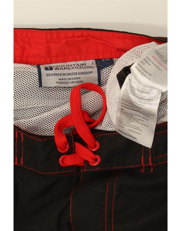 Мужские шорты для плавания-карго Mountain Warehouse XL, черный полиэстер