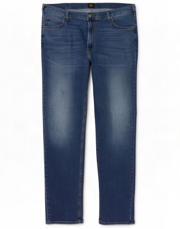 Мужские джинсы Lee Rider Slim W40 L34, синий хлопок