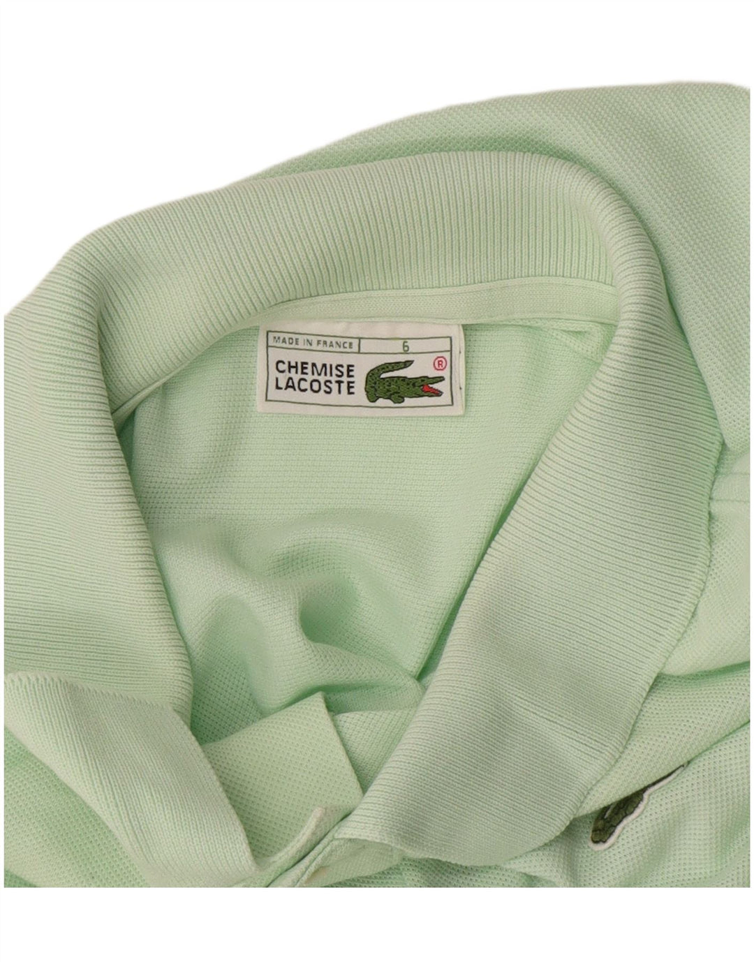 Мужская рубашка-поло Lacoste, размер 6 XL, зеленая
