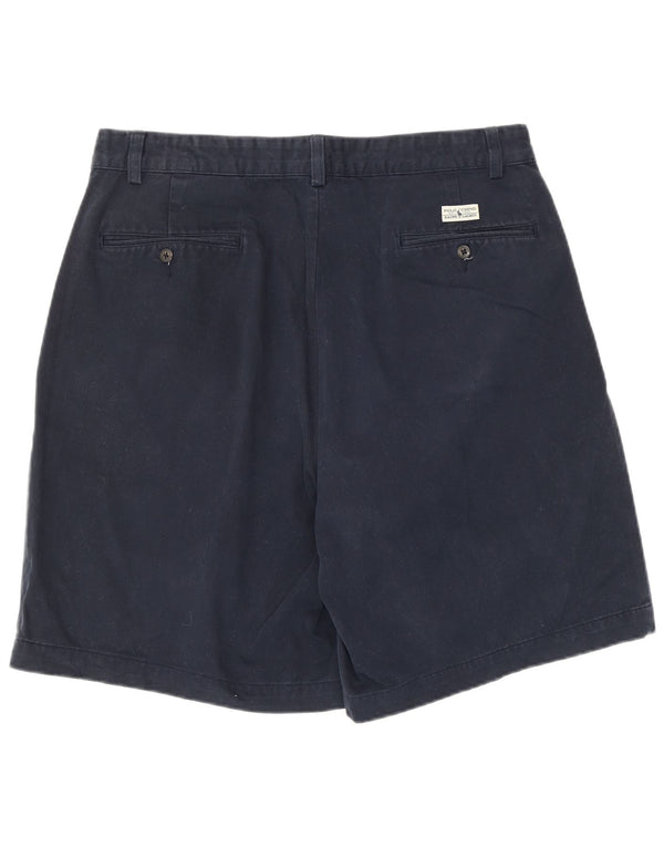 Мужские шорты чинос Polo Ralph Lauren, большие размеры W34, темно-синие, хлопковые