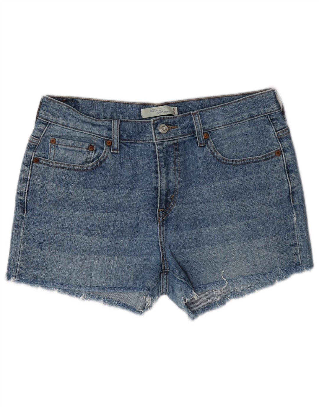 Женские джинсовые шорты Levi's 515, размер США 10, большой размер W34, синий хлопок