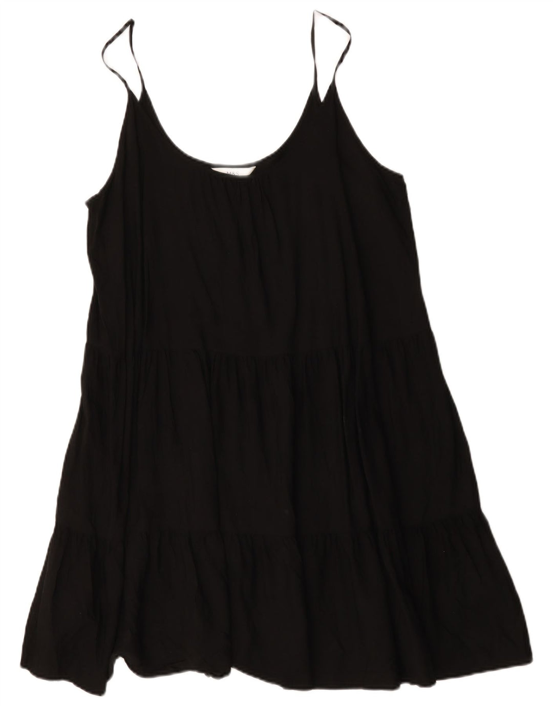 Женский сарафан Marks & Spencer UK 18 XL Черный Вискоза