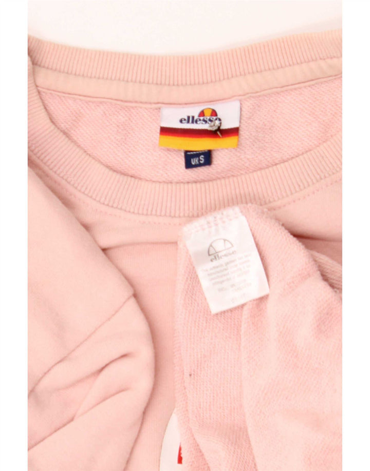 Ellesse Мужской свитшот с рисунком, маленький розовый хлопковый джемпер