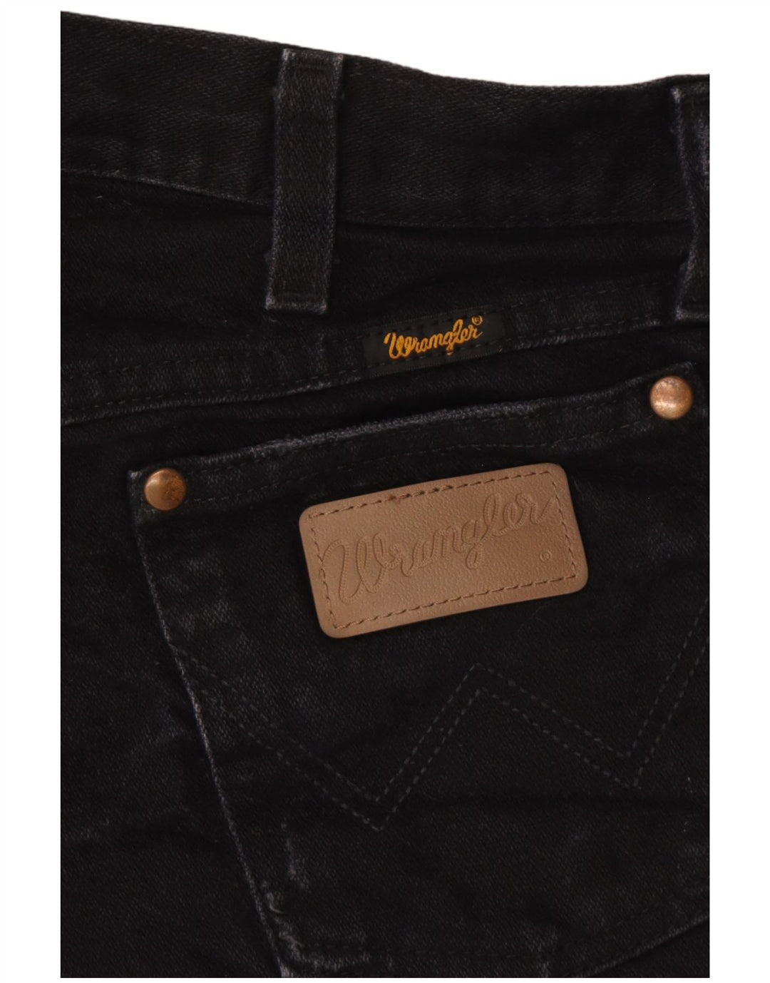 Женские джинсовые шорты WRANGLER W32, большие, черные