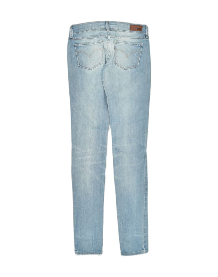 VINTAGE Womens Modern Rise Skinny Jeans W28 L32 Blue Cotton | Vintage Vintage | Thrift | Second-Hand Vintage | Used Clothing | Messina Hembry 