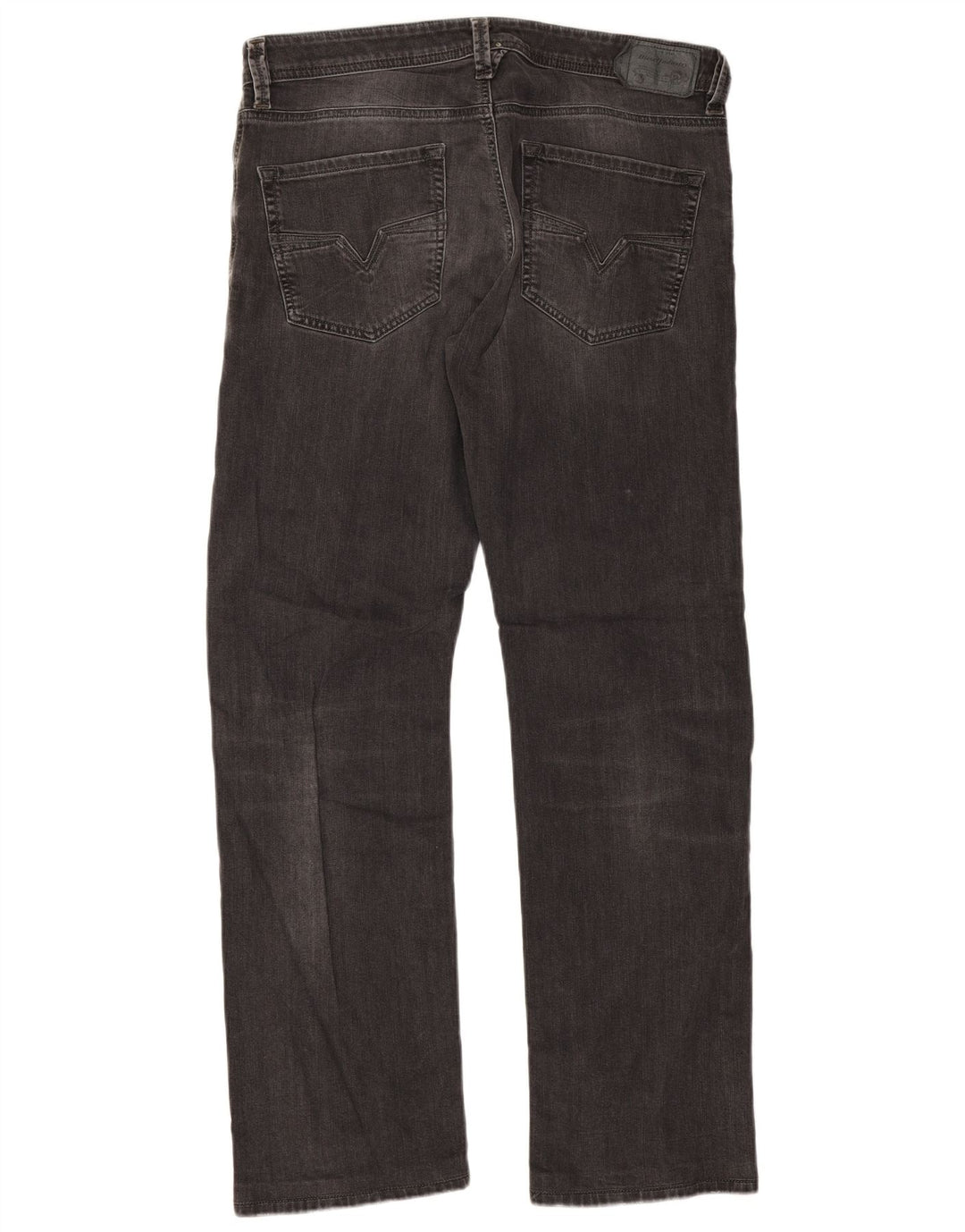 Мужские прямые джинсы Diesel Larkee Regular W34 L32, серый хлопок