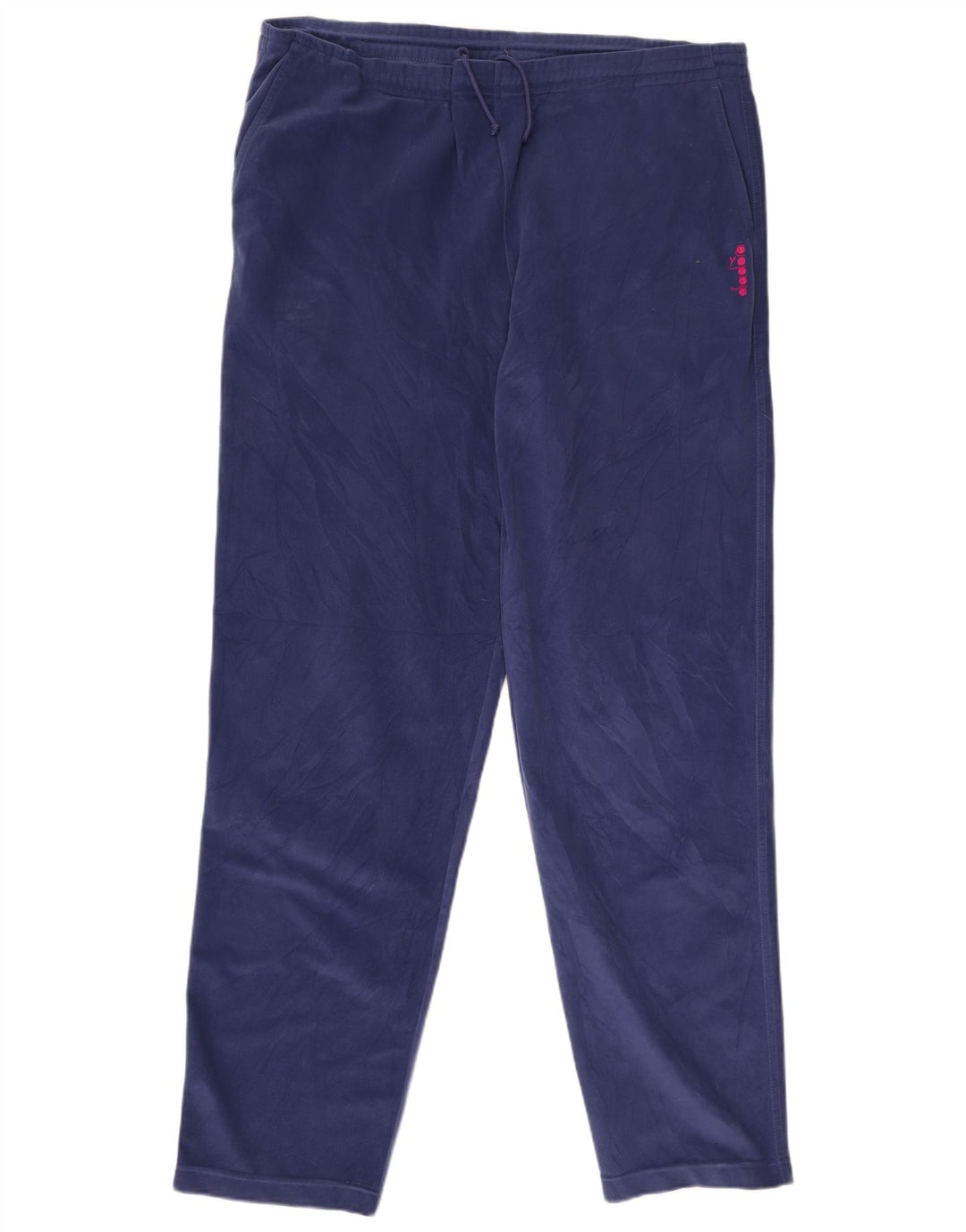 Мужской спортивный костюм Diadora UK 48 2XL, темно-синий, полиэстер с цветными блоками