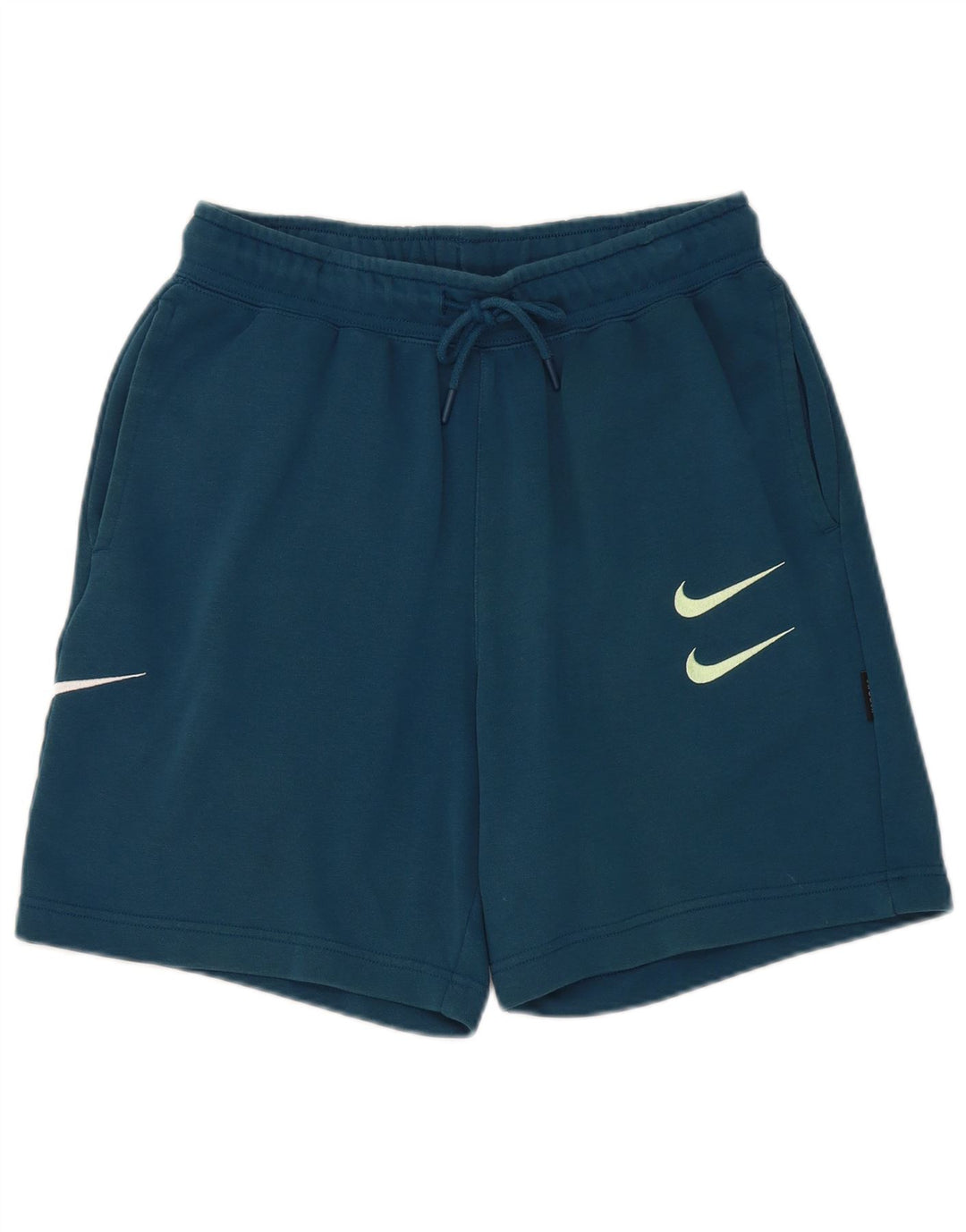 Мужские спортивные шорты с рисунком Nike, маленькие синие, хлопок
