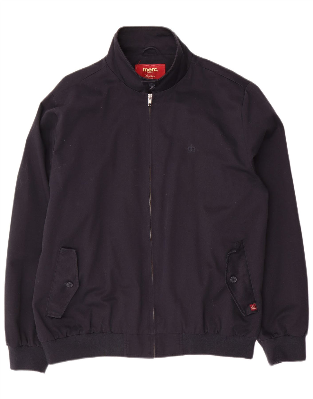 Мужская куртка-бомбер Merc UK 42 XL, темно-синий, хлопок