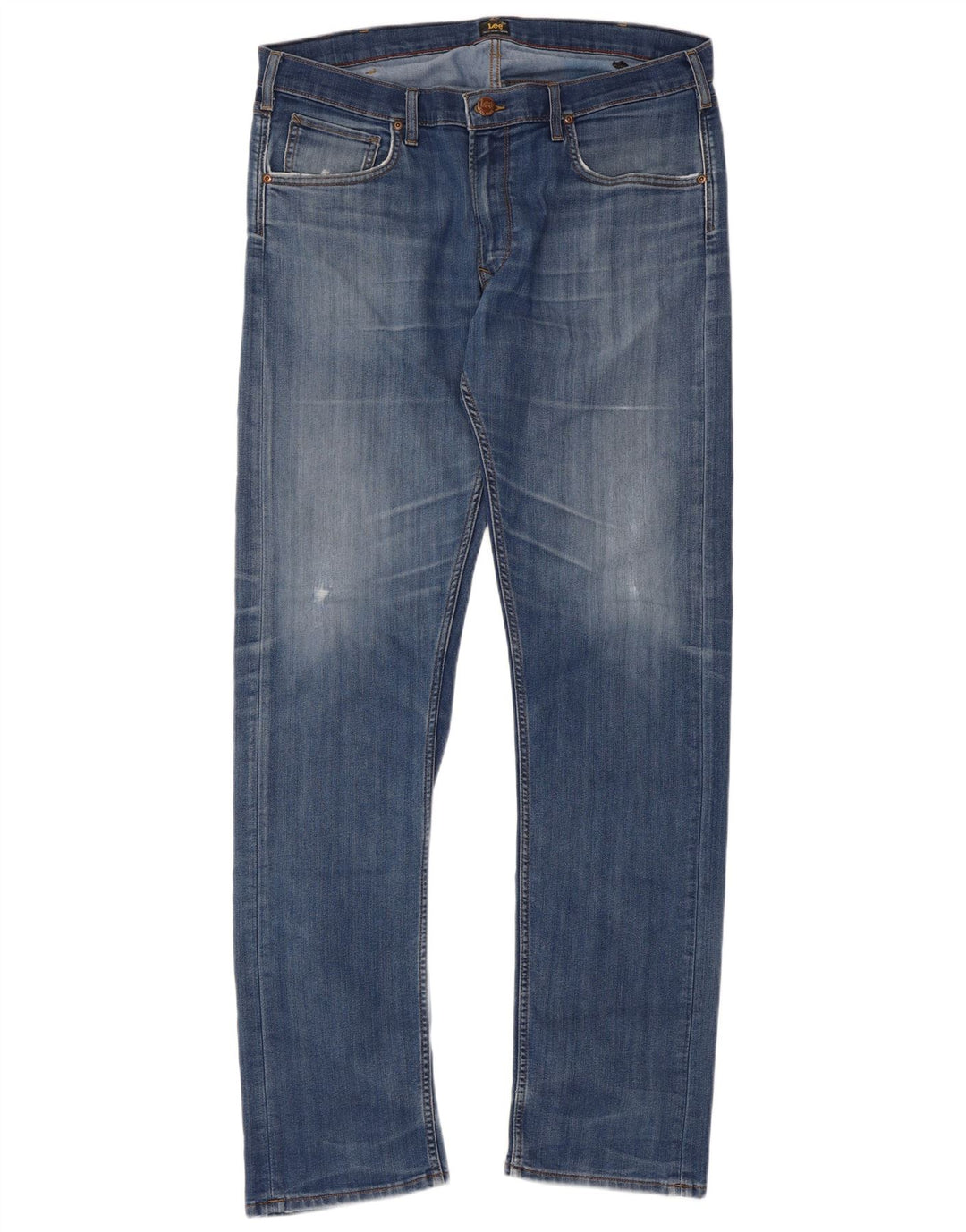Мужские прямые джинсы Lee W38 L36, синий хлопок