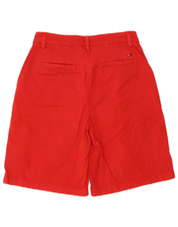 Женские шорты чинос Tommy Hilfiger UK 4 XS W26 Красный хлопок