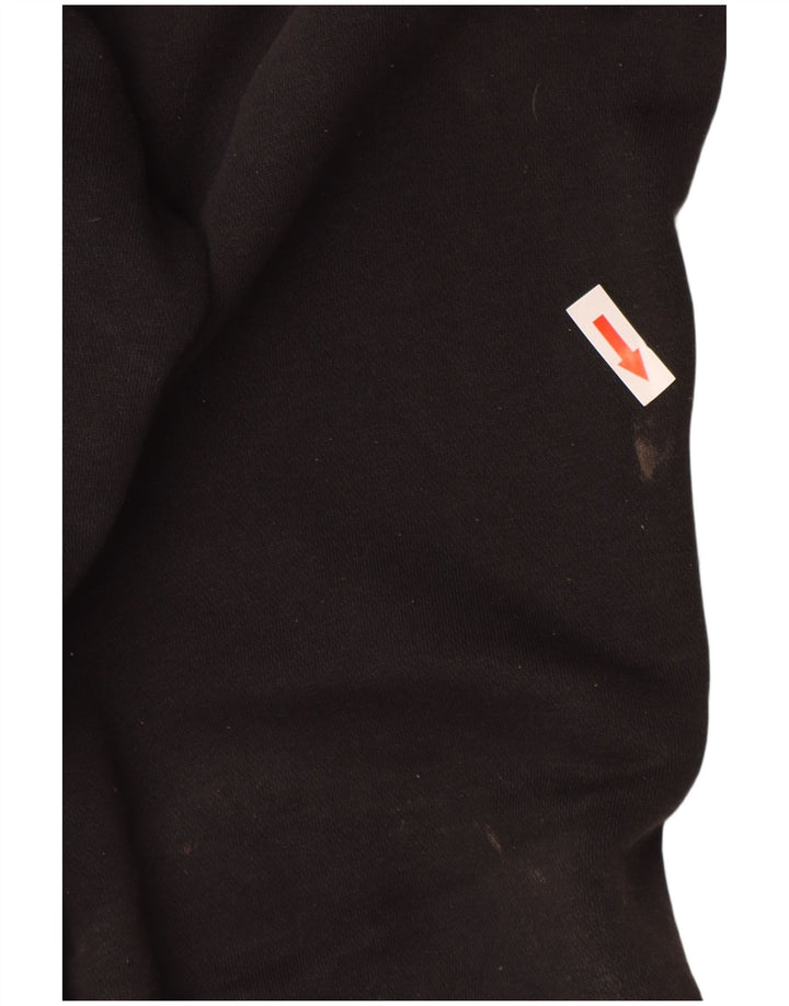 Мужские спортивные брюки Adidas Joggers среднего черного цвета из хлопка