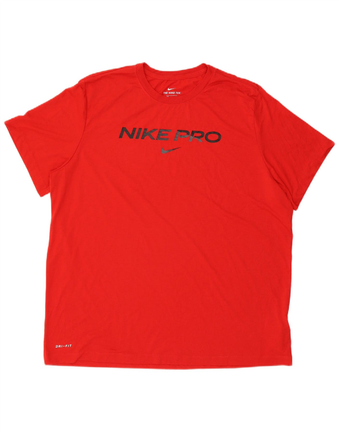 Мужская футболка NIKE Dri Fit с графическим рисунком 2XL, красный полиэстер
