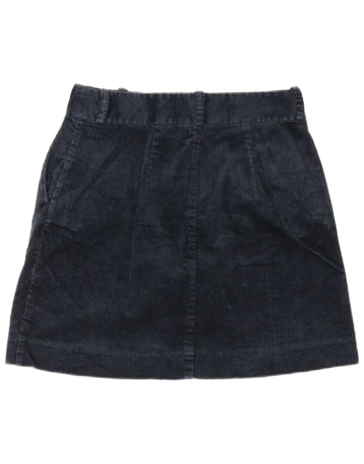 Женская вельветовая юбка Tommy Hilfiger US 8 Medium W28 Темно-синяя хлопковая