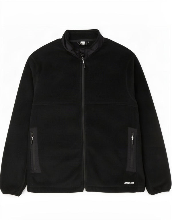 Мужская флисовая куртка Musto UK 40, большая черная, полиэстер