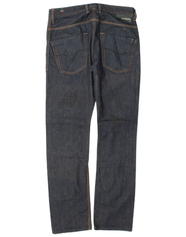 Мужские джинсы Diesel Krooley Slim W30 L32, темно-синий, хлопок