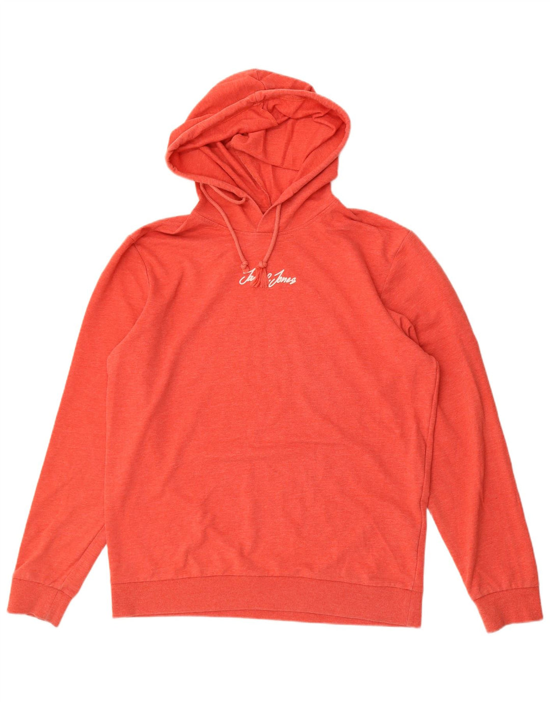 Мужской джемпер с капюшоном Jack & Jones XL, красный полиэстер