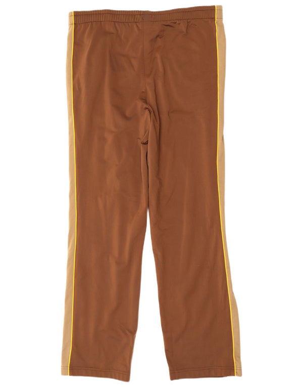 Женские спортивные брюки PUMA UK 12, средний коричневый, полиэстер с цветными блоками