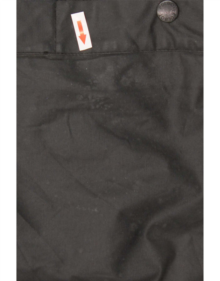 Мужская куртка Polbot из вощеного хлопка UK 42 XL, черная