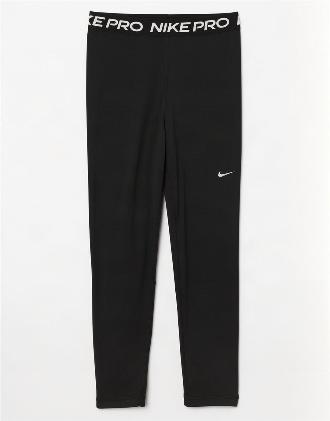 Женские укороченные леггинсы с рисунком Nike Dri Fit UK 12, средний черный полиэстер