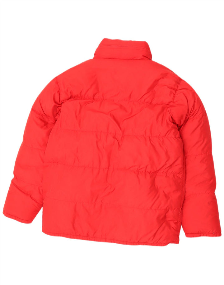 SALEWA Мужская стеганая куртка с капюшоном UK 38 Средний красный полиамид