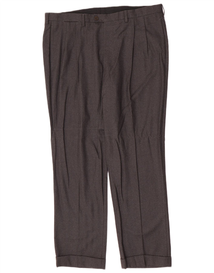 Kiton Мужские костюмные брюки IT 52 XL W38 L30 Серые