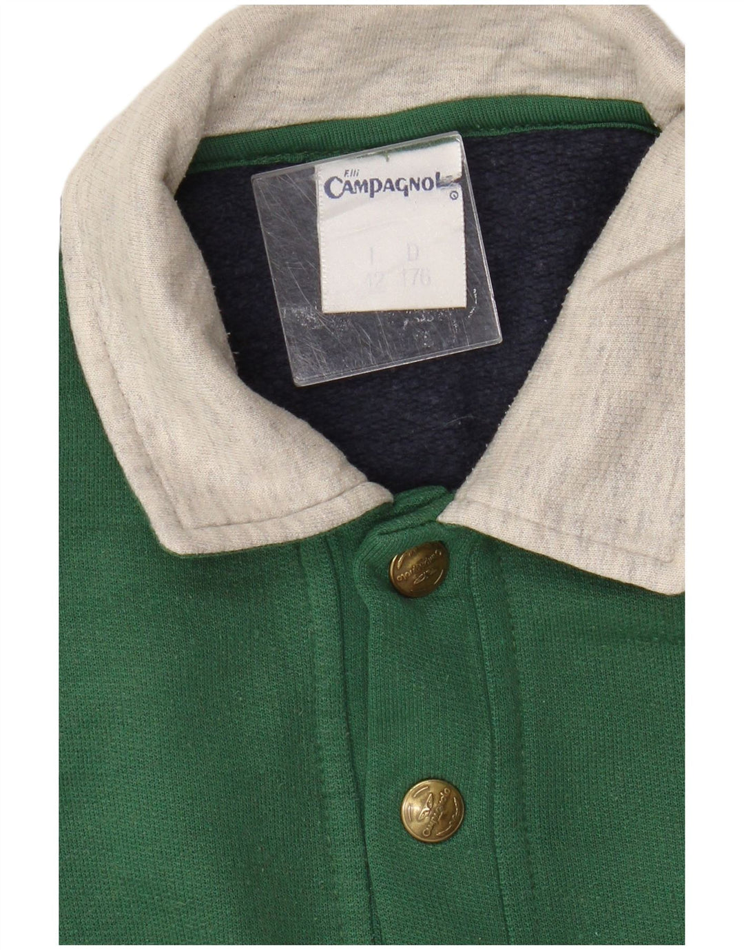 F.LLI Campagnolo Женский свитер с рисунком IT 42 Средний зеленый