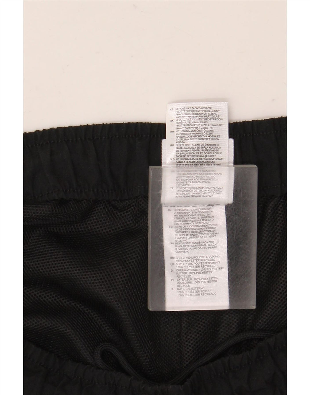 Мужские спортивные шорты Adidas Climalite 2XL, черный полиэстер