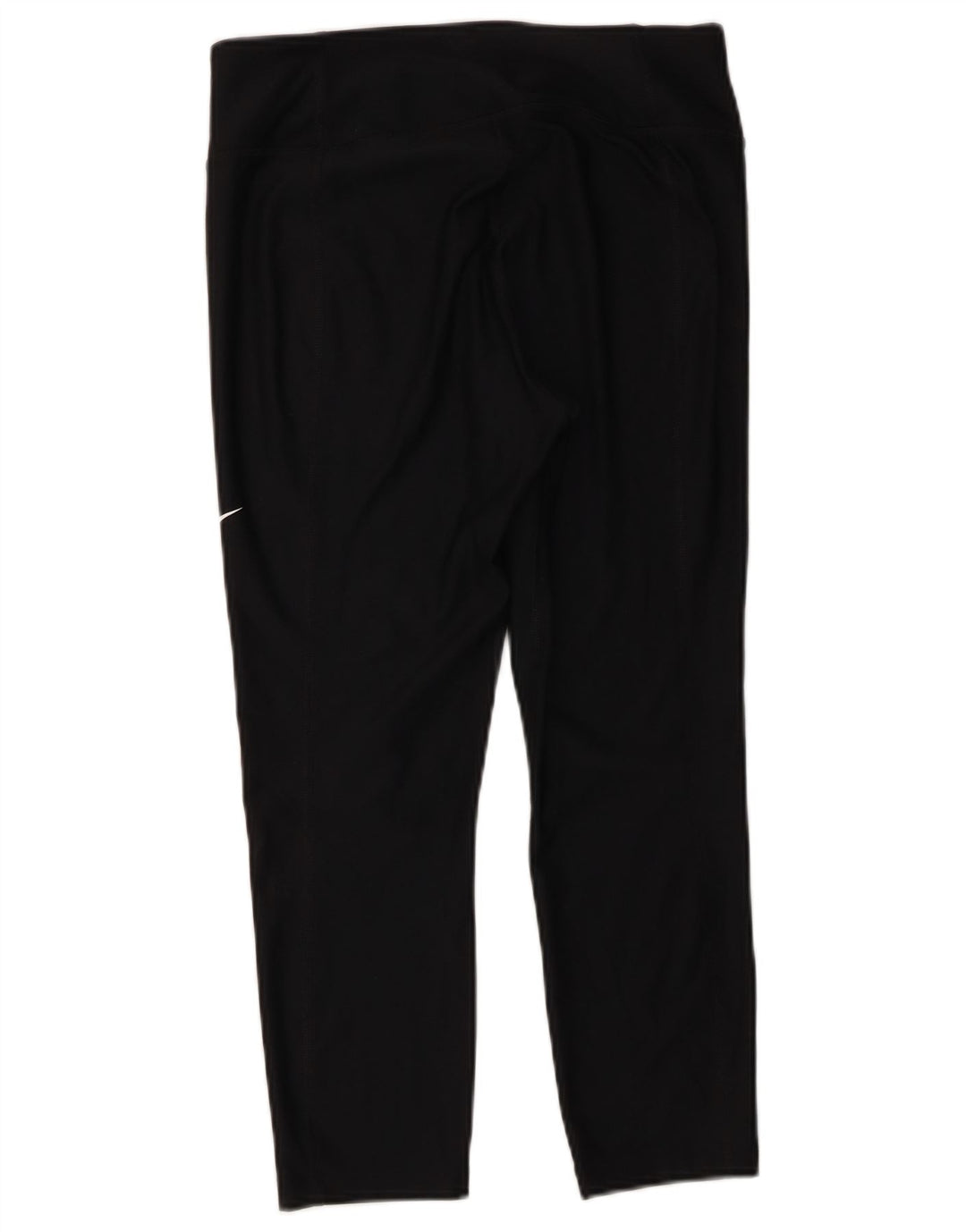 Женские леггинсы-капри NIKE Dri Fit UK 12, средний черный полиэстер